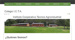 Desktop Screenshot of colegioicta.com