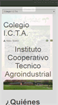 Mobile Screenshot of colegioicta.com